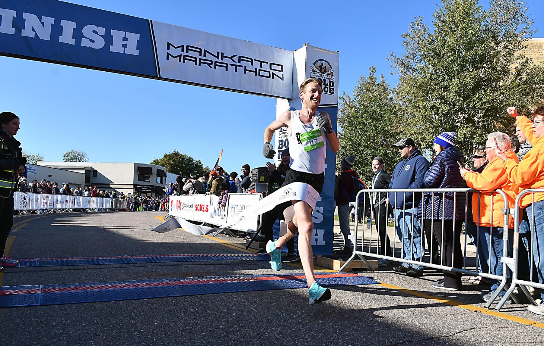 Mankato Marathon men's winner 1